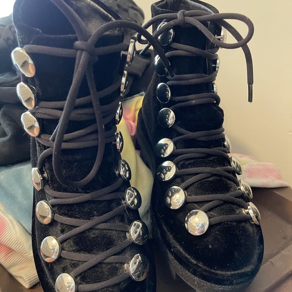 Alexander wang platform boots Clearance